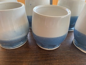 Ceramic Wine Cups + Wine Tasting