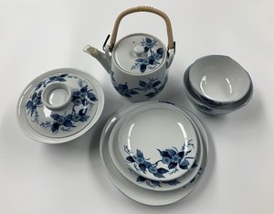 Blue China Set