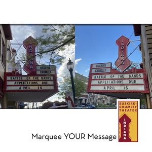 Mini-Marquee (sidewalk view)