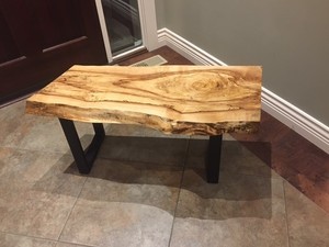 Maple Bench - Handcrafted