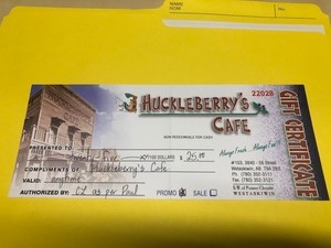 Huckleberry's Cafe