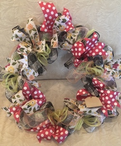 234 Custom Spring Wreath