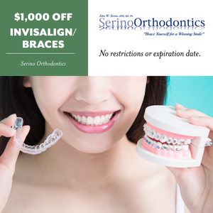 $1,000 off Invisalign or Braces