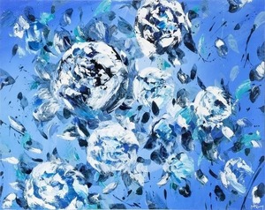 S11 "Swimming Petals" Art Piece (unframed)