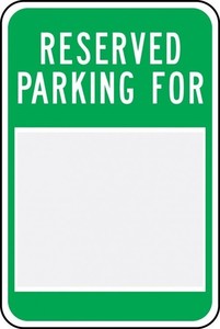 VIP Parking Spot (close to front entrance)