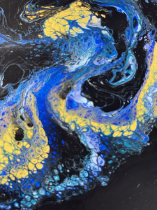 028 - "Galaxy" - Painting by Erin