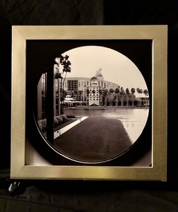 Original B&W DISNEY WORLD™️ 12x12 Photo Gold Frame