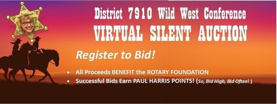 District 7910 Wild West Virtual Silent Auction