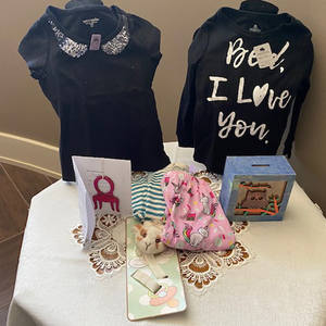 Baby gift set and $25 gift card