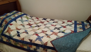 Handmade WINDMILLS Quilt, #2