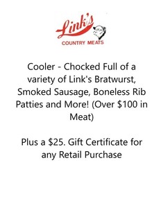 Link's Meat Bundle w/Cooler