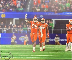 Clemson Clelin Ferrell #99 - Signed