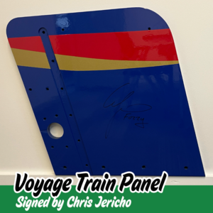 Signed Voyage Train Panel