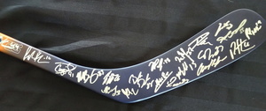 Signed Edmonton Oilers Hockey Stick