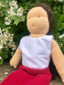 14" Handmade Waldorf Doll