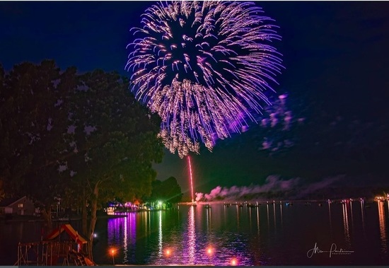 Garner Lake Fireworks