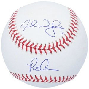 David Wright & Pete Alonso Autographed Baseball