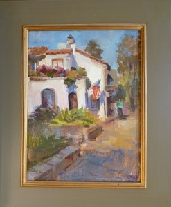 Original Painting:  Ocean Avenue Library