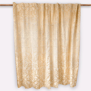 Creme & Gold Curtains