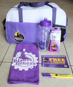 Planet Fitness Gift Bag