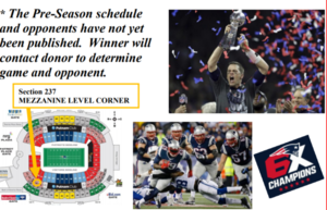 Three (3) tickets to a Patriots pre-season game*