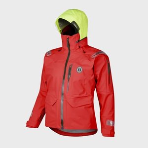 Mustang MERIS Waterproof Jacket Mens Large (RED)