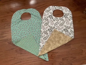 Craft - Adult reversible bibs (2)