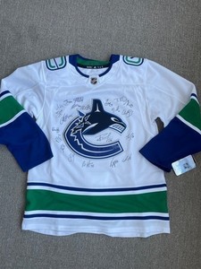 Signed Canuck's Jersey