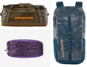 Patagonia Pack 25L, Duffel 55L, Cube - Large