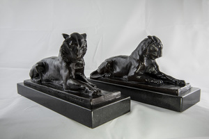 "Princeton Tigers" Bookends