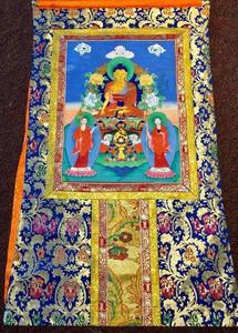 Original Tibetan Thangka Painting: Buddha