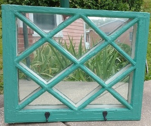 Repurposed Vintage Window