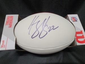 Autographed Harrison Smith Football