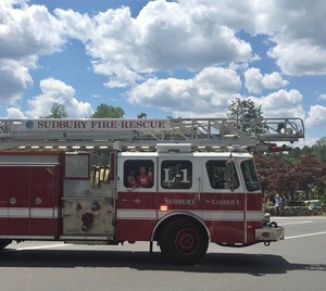 809 Fire Truck Ride During 4th of July Parade