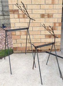 Yard Art Reindeer