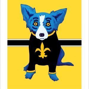 George Rodrigue print of " We Are Marching Again"