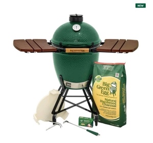 Large Big Green Egg in Nest with Mates Package