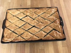 Spanakopita or Baklava