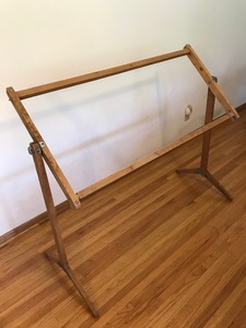 Antique Quilting Rack