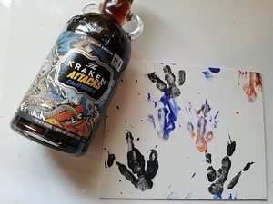 Rum and Penguin Painting