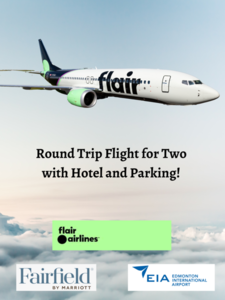 Flight for 2, Hotel and Parking - Flair Airlines