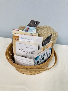 Cozy Reading Basket