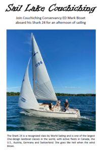 Afternoon of Sailing on Lake Couchiching