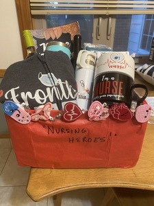 Nursing Heroes Gift Basket