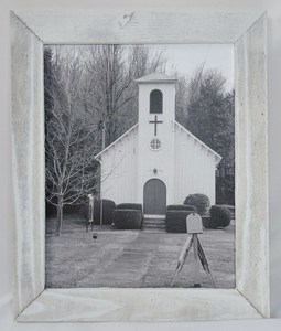 Barn Wood Framed Canvas Print