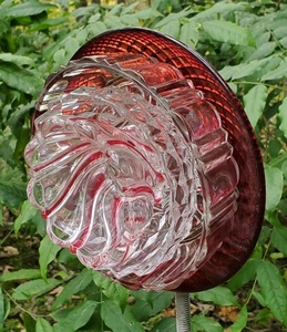 Handcrafted Garden Dish Flower