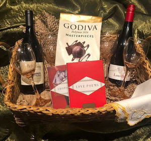 Wine Basket #6. Love poetry