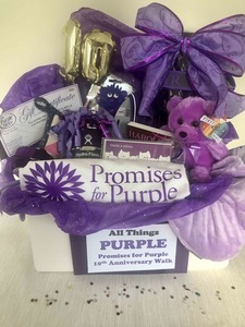 All Things Purple 10th Anniversary Basket