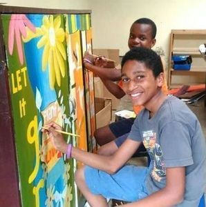 Virtual Art Class with Jacaranda Students