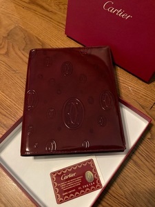 Cartier Red Leather Journal